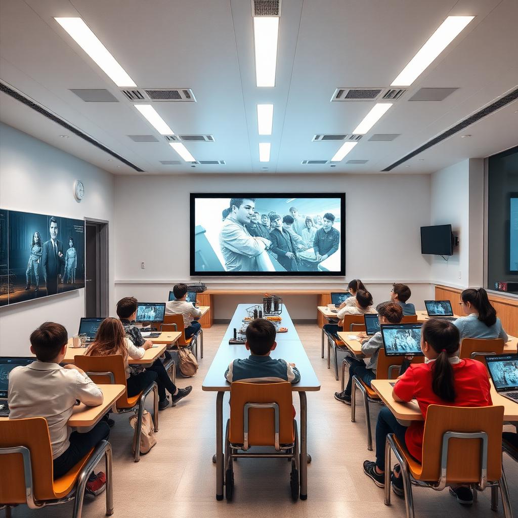 College classroom