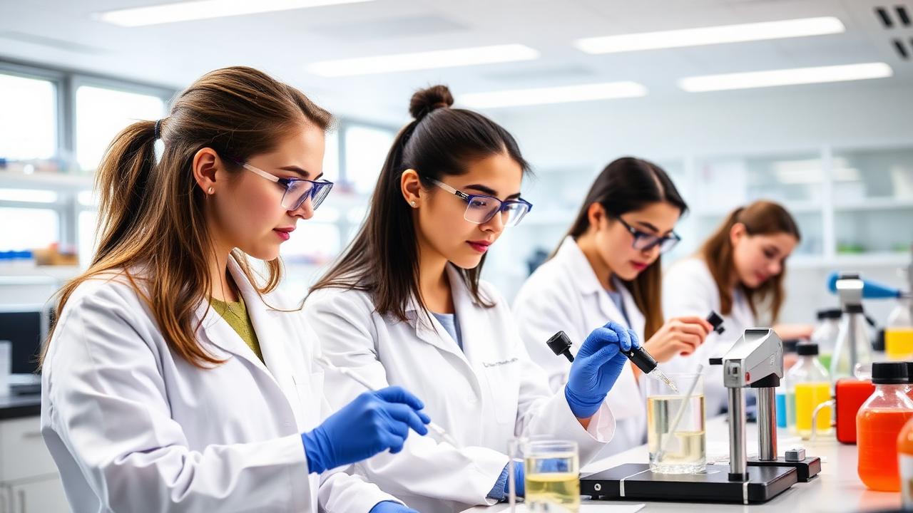 College science laboratory