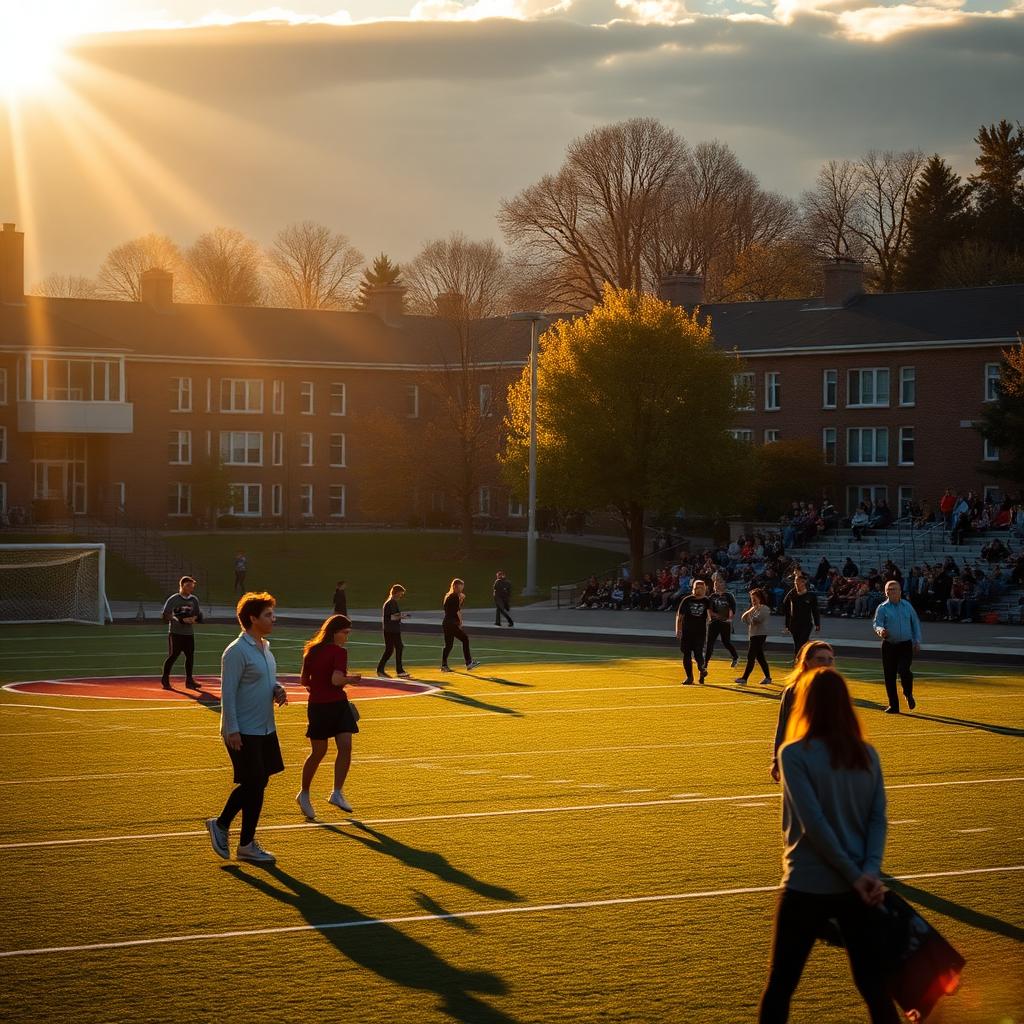 College sports day